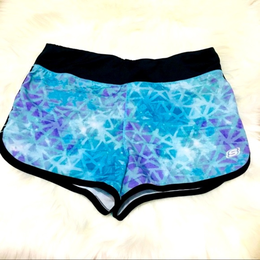 Skechers Women’s Active Blue/Purple Shorts
